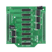 LED Receiving Card HUB75B 8 Outputs PCB Adapter Board Gold-Plated Copper Pin for Display Control System Conversion Hub