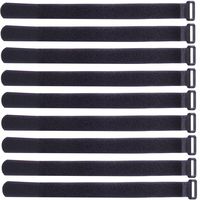 Ceeyali Reusable Hook and Loop Fastening Cable Ties Cable Straps for Home Office Tablet PC TV Electronics Wires Organizer Management (30 Pack 12 inch)