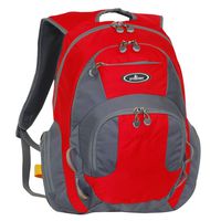Everest Deluxe Traveler's Laptop Backpack, Red, One Size