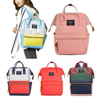 Feriay Women Casual Mommy Feeding Bottle Backpack Zipper Student Schoolbag Backpacks