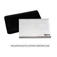 Fantom Drives External SSD 500GB USB 3.1 Gen 2 Type-C 10Gb/s - Silver - Mac - GFORCE 3.1 Portable SSD Series