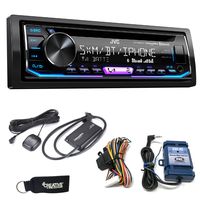 JVC KD-R990BTS CD Receiver w/Bluetooth, Includes SWI-RC Steering Wheel Control Interface & SirisXM Tuner