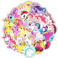 Unicorns Stickers Cute Laptop Stickers Pack Vinyl Waterproof Stickers for Motorcycle Luggage Water Bottle Skateboards Snowboard, Stickers Bomb Cool Stickers and Decals [30pcs]