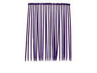 Taylor Cable 43012 Purple 8"Tie Strap - Set of 25