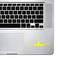 StickAny Palm Series Plane Face Sticker for MacBook Pro, Chromebook, and Laptops (Yellow)