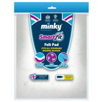 Minky Homecare SmartFit Felt Pad, 49" x 18", White