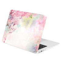 TOP CASE - Graphic Rubberized Hard Case Compatible Older Generation MacBook Air 13" A1369 / A1466 (Release 2010-2017) - Cherry Blossom