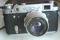FED-2 USSR Soviet Union Russian 35 mm Leica copy RF Camera