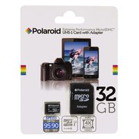 32 GB Micro SD Card for Smart Phones (Samsung Galaxy S7,S5,S4, LG, Motorola, Sony, BLU, Moto, HTC) and Tablets - SUPER FAST SPEED U3 up to 95MB/s Class 10 MicroSDXC flash memory by POLAROID