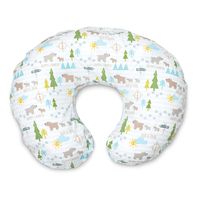 Boppy Original Nursing Pillow and Positioner, North Park, Cotton Blend Fabric with allover fashion