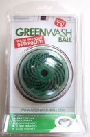 Eco Wash LAUNDRY BALL Greenwash Ball Cloths Rinse Natural Soap DETERGENT GREEN organic washer