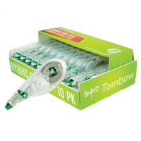 American Tombow 68721 Tombow Mono Hybrid Correction Tape, 10-Pack