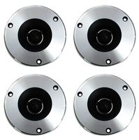 4) New BOSS Audio TW-30 3" 500W Car Bullet Dome Flush Super Tweeters Stereo TW30