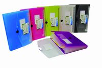 Green Oath Expanding File, 13 Pockets with 12 Tabs, Letter Size, Elastic Button Closure, Pack of 6 Assorted Colors (50255-4373)