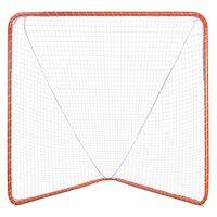 Goplus Lacrosse Goal, 6' x 6' Practice Lacrosse Goal and Net for Indoor & Outdoor Backyard Shooting Training Playing with Easy Snap Lock Iron Frame Net Included