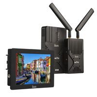 Ikan BZ400-S7H-KIT Blitz 400 Wireless Video System & S7H Monitor Kit, Black