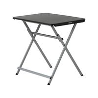 Lifetime Small Folding Table, Personal TV Tray - Portable - great for Kids, Camping, Cards, or Laptops - Plastic Black 30 Inch (80623)