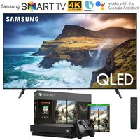 Samsung QN75Q70RA 75" Q70 QLED Smart 4K UHD TV (2019 Model) with Microsoft Xbox One X 1TB Console Bundle