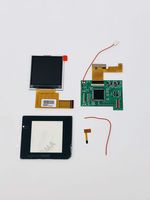 RGRS Nintendo Game Boy Pocket Backlight Mod Kit with Glass Screen Lens