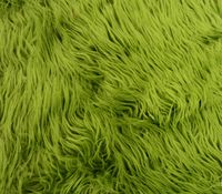 Faux/Fake Fur Mongolian Fabric Sold by The Yard (Olive)