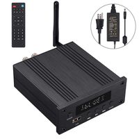 Proster 192kHz/24bit Stereo Audio Amplifier Bluetooth 5.0 Receiver Hi-Fi Digital Power Amplifier DAC Optical Coaxial USB to Analog Audio Converter for Passive Speakers 100W + 100W