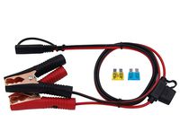 CUZEC 3FT 16AWG 15A Battery Alligator Clip to SAE Connector/12V SAE Quick Release Adapter to Alligator Clips Quick Disconnect Cable (CU10320B)