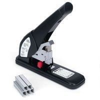 WoneNice Heavy Duty Stapler with 1000 Staples, Reduced Effort, 150 Sheets Capacity Desktop Stapler, Black