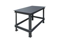 Durham Steel Extra Heavy Duty Machine Table, HWBMT-367234-95,  1 Shelves,  14000 lbs Capacity,  36" Length x 72" Width x 34" Height