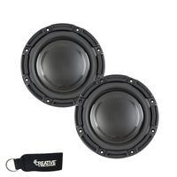 Polk Audio -Two DB842SVC 8" Single 4-Ohm Voice Coil Subwoofers, Bundle - Marine Certified