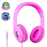 Kids Headphones,Dveda 85dB Volume Limited Hearing Protection Child Wired Headset,3.5mm Jack On Ear Headphones with Adjustable Headband for Kids/Children/Toddler,Best for Kids