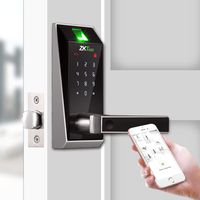 Keyless Bluetooth Biometric Fingerprint Door Lock Electronic Keypad Digital Smart Locks for Home by ZKTeco...