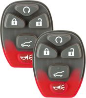 Discount Keyless Replacement Button Pad Compatible with 15913415, 25839476 (2 Pack)