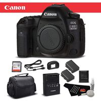 Canon EOS 5D Mark IV Full Frame Digital SLR Camera Body Bundle with 32GB Memory Card International Version