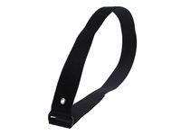 Reusable Cinch Straps - Various Sizes (36" x 1.5" with Eyelet, Black)