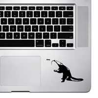 StickAny Palm Series Anteater Sticker for MacBook Pro, Chromebook, and Laptops (Black)