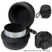 Customized Strong Protective Case for LectroFan Micro Wireless Sleep Sound Machine and Bluetooth Speaker by WGear, Strong Compact and Light Case with easy to go Carabiner