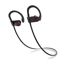 Bluetooth Headphones,SMBOX [Upgraded Version] Wireless Sports Earphones for Gym Running Workout HD Stereo in Ear Earbuds Lightweight & Fast Pairing Noise Cancelling Headsets