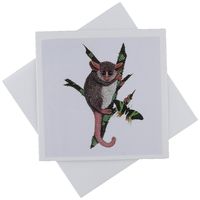 3dRose TARSIER - Greeting Cards, 6 x 6 inches, set of 12 (gc_3220_2)