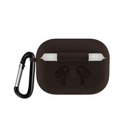 Madevil Case Compatible with Apple AirPods Pro [Slim][Shockproof] Liquid Silicone Shell Anti-Fall 360 Protective Cover for AirPods Pro Charging Case (Brown, AirPods Pro)