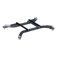 CURT 16022 Black Replacement Ram Puck System 5th Wheel Adapter, 24,000 lbs, Hitch Head and Roller Required