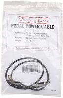 Voodoo Lab 2.1mm Straight to Right Angle Barrel Cable - 18"