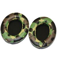 Bestdealing Camo Green Replacement Ear Pads, Earpads for Beats Studio 2.0 Wired/Wireless Headphones and 3.0 Wireless Headphones, Beats Studio 2/3 Ear Cushion (Not fit Solo2)