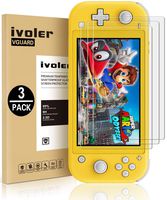 [3 Pack] Screen Protector Tempered Glass for Nintendo Switch Lite, iVoler Transparent HD,High Definition,Clear Anti-Scratch with Anti-Fingerprint Bubble-Free Fit Switch Lite 2019