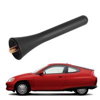 3.2" Al-Alloy Only for Honda Insight S2000 Civic SI Hatchback Hybrid CR-V Element FIT CROSSTOUR MDX Jade Black Antenna Mast Stubby ┃ OEM 39151-SWA-305