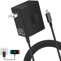 Nintendo Switch AC Adapter - CTPOWER [ENHANCED VERSION] Nintendo Switch Charger with Type C Fast Charging kit(5 FT/1.5M)