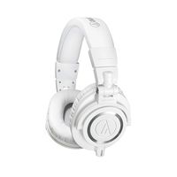 Audio-Technica ATH-M50xWH Professional Studio Monitor Headphones, White