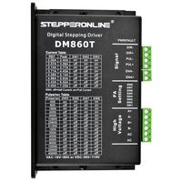 STEPPERONLINE CNC Digital Stepper Motor Driver 2.4-7.2A 18-80VAC or 36-110VDC for Nema 34 and 42 Motor