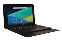Prestige Elite 11Q [2-in-1] -11.6" IPS Quad-Core 32GB Android 5.1 Lollipop Tablet with Docking Keyboard Case Included - Black (ME11QKC32BLK)