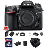 Nikon D7200 Digital Camera F Mount (Body Only) - International Version (No Warranty)