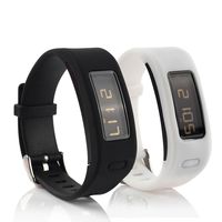 honecumi Replacement Bands Compatible with Garmin Vivofit Wristband Watch Strap for Men & Women-Garmin Vivofit 1 Replacement Watch Band/Strap/Bracelet with Metal Buckle Clip-Free Size-bw